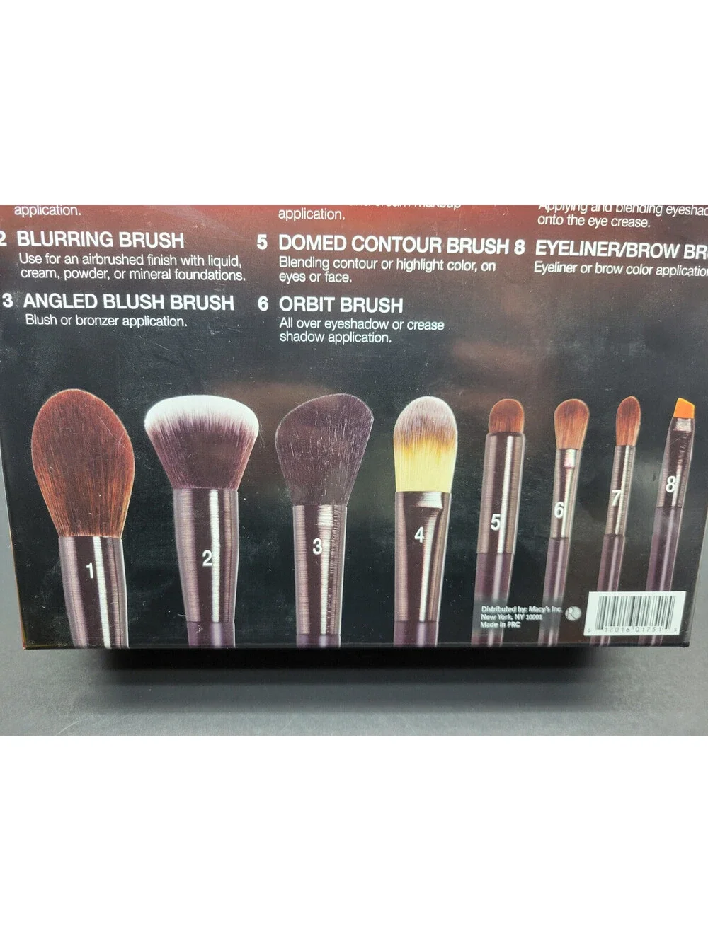 Bar III Large 8 Piece Makeup Brush Set created for Macys